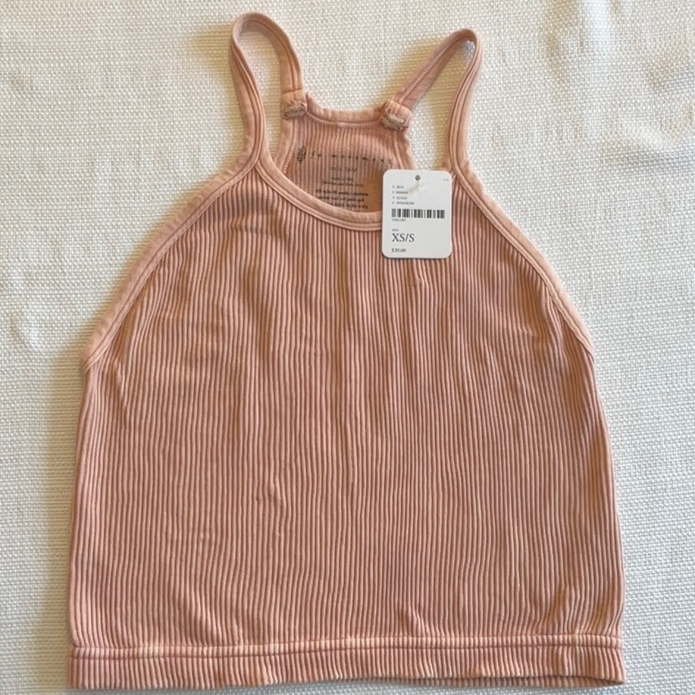 Free People “fp movement” super soft cropped tank top size XS/S.